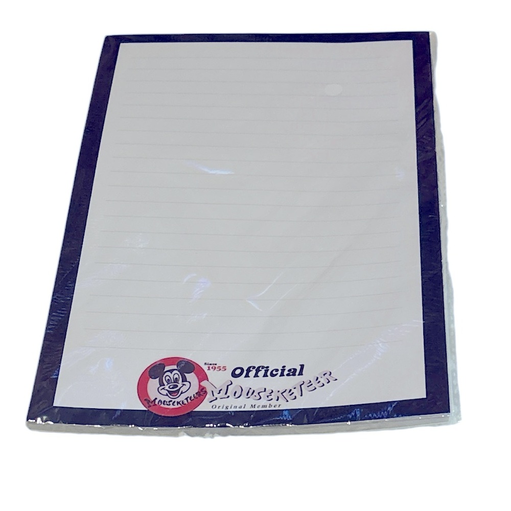 The Mickey Mouse Club Mouseketeer notepad